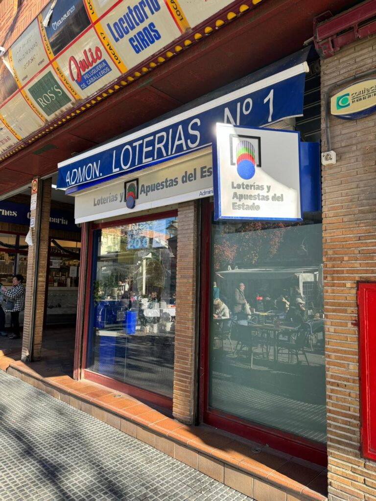 Administración de lotería en Majadahonda con larga historia.